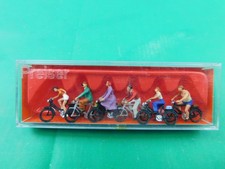 D11 Preiser H0 Figuren Set 10091 Radfahrer OVP TOP