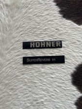 Hohner Verstärker Plaketten (Superreverb 61)