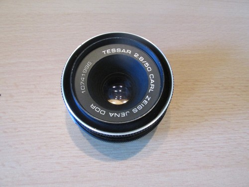 Ddr tessar carl zeiss - ddr, 2.8/50