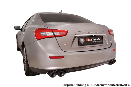 Remus sportauspuff maserati - sportauspuff,