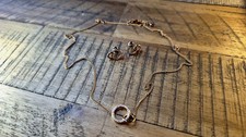 FOSSIL Kette und Ohrringe Set