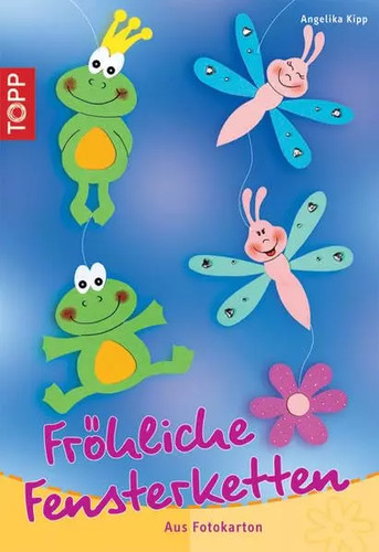 Fröhliche fensterketten aus - fröhliche,