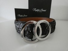 Reptiles House*Gürtel Phyton *schwarz* Gr.95* mit Schnalle* Topp****