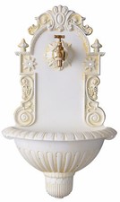 Brunnen Metall Zierbrunnen Antik Wandbrunnen Messing Wasserhahn Gartenbrunnen 