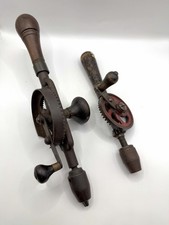 Antikes Handbohrer Set x2