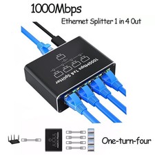 LAN Splitter 1 auf 4 High