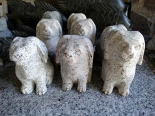 Hund aus Granit diverse Farben