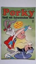 Porky ist Schweinchen Dick Nr.5 von 1972 - TOP Z1 TV-Comicheft Willms