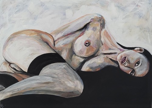 Mona akt gemälde erotik - mona,