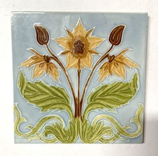 Antike Jugendstil-Fliese