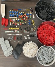 Großes LEGO Set Konvolut mit viel Zubehör ca. 3 kg Bauteile, Männchen, Boote