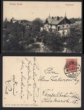 Dresden 1921 weißer hirsch - ak,