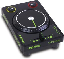 DJ Tech VTT-101 USB Turntable Midi Controller + Image Line Deckadance RAR