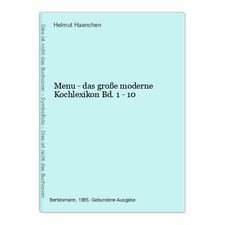 Menu - das große moderne