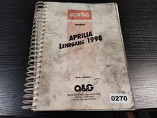 0270 Motorrad Werkstatthandbuch APRILIA RS 50 / 125 / 250 Lehrgang 1998