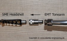 Adapter for EMT Tonearm - SME