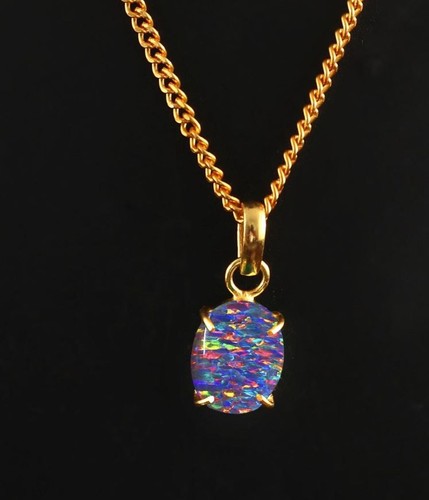 50ct schwarz feuer opal - feuer,