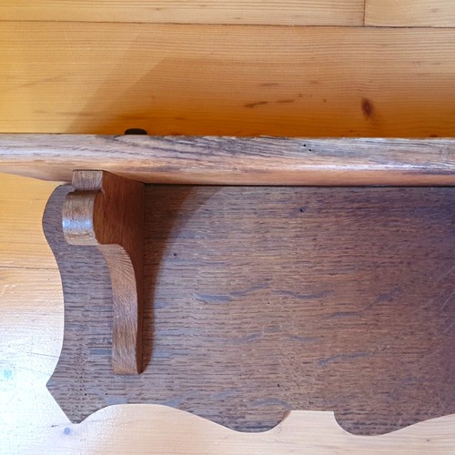 Wandregal holz braun 40x40x20 - braun,