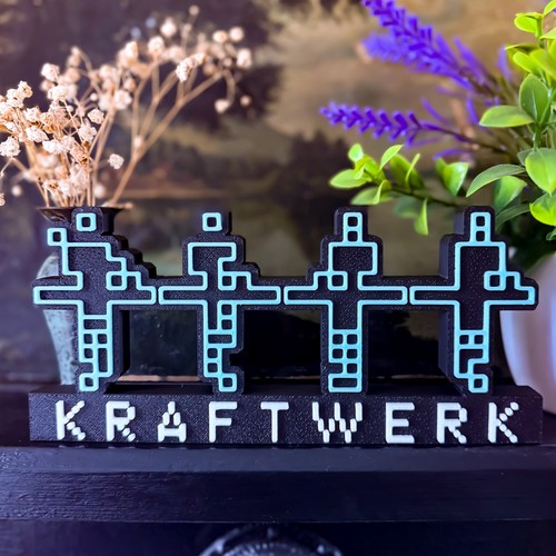 Kraftwerk logo display - -,