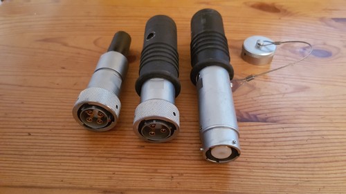 Mil spec rundsteckverbinder - 3x,