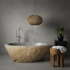 Badewanne aus Naturstein für