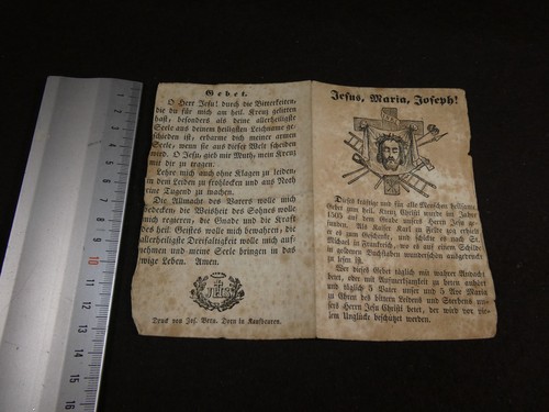 Andachtsbild holy card - holy,