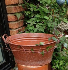  Schöne, ovale Emaille Wanne