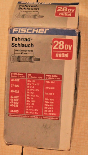 Fischer fahrradschlauch - fischer, 28"