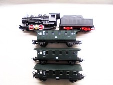 Lima H0 3006L Dampflok /Tender SNCF + 3 x Personenwagen Donnerbüchse DB (Video)