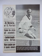 TENNIS MATCH BALL Magazin 1972