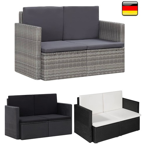 Sitzer gartensofa sitzkissen - 2-sitzer-gartensofa,