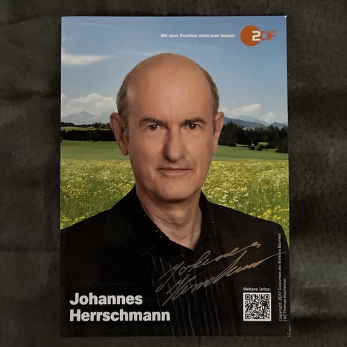 Autogrammkarte johannes - autogrammkarte,