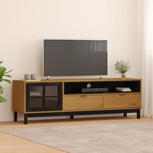Schrank mit glastür - tv,