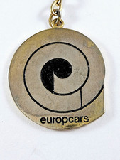 Schlüsselanhänger Verleih Europcar Arthus Bertrand - Metall Vintage 1960s