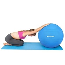 Trideer® Dicker Gymnastikball, Anti-Burst Pilates Ball, 45-75 cm sitzball büro