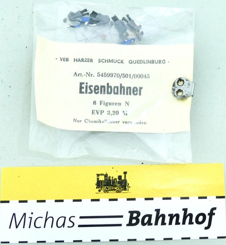 Eisenbahner figuren ddr veb - figuren,