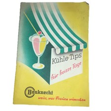 Bauknecht weiß was Frauen wünschen Kühle Tips für heisse Tage Rezepte Eis Kaltes