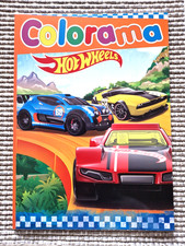 Malbuch Hot Wheels Autos von Mattel Colorama Ausmalbuch für Kinder Cover Orange