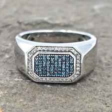 Cluster-Ring 10 Karat