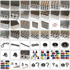 Neodym Supermagnete starke Quader Ringe Scheiben N35 bis N52 Kegel Büro Basteln