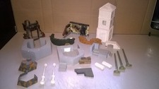 1:35 WWII BASTELKONVOLUT  "Zubehör/Bunkeranlagen/Turm" zum Dioramenbau ???? #1#