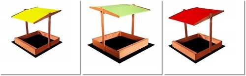 Sandkasten mit dach sandbox - sandkasten,