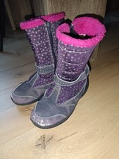 Mädchen Schuhe Boots Kinder Stiefel Stiefeletten Winterstiefel Gr. 32 warm 