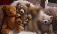 Vintage shabby teddybären - vintage,,