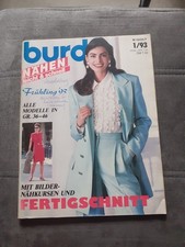 burda mit Schnittmuster - 1/93