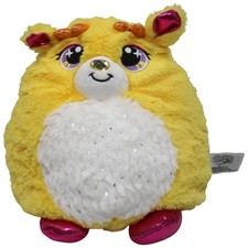 Basic Fun! Misfittens, gelbe Katze Kuscheltier 25cm Gebraucht