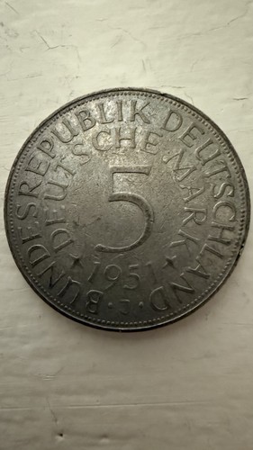 Deutsche mark silberadler - 5,