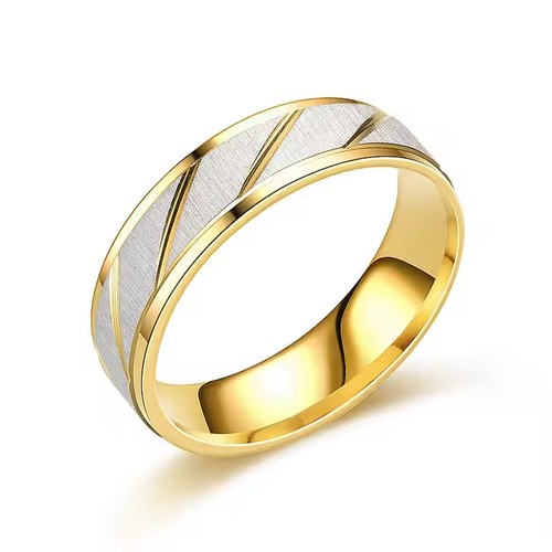 Eleganter goldener ehering - goldener,
