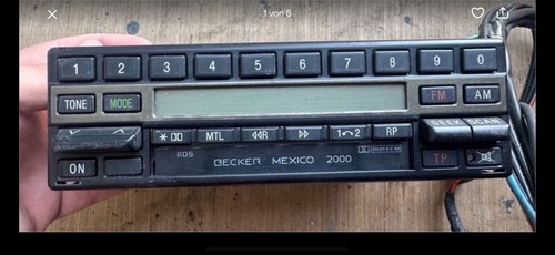Becker mexico 2000 radio - becker,