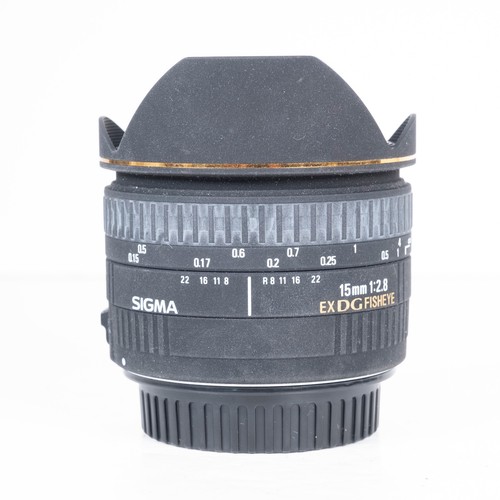 Sigma 15mm dg fisheye - f2.8, ex